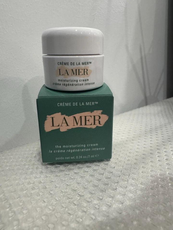 🔥La Mer The Moisturizing Cream - Creme De La Mer - Tamanho para viagem 0,24 oz/7 ml - Imagem 1 de 1
