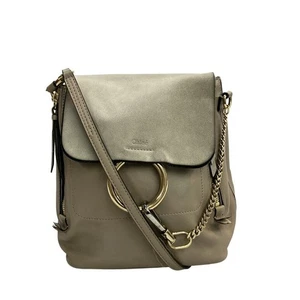 Chloe 2-Wege Schultertasche Rucksack Schultertasche Faye Damen Auth - Bild 1 von 9