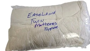Easeland Twin Mattress Toppers. Open Box. Small Drag Mark - Picture 1 of 14