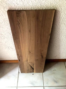 Nussbaum Leimholzplatte - Ohionuss - SKP 80 x 31 cm - 25mm 1 B Qualität - Bild 1 von 2