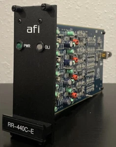 American Fibertek RR-440C-E Four Channel Video Receiver Rack Card - Bild 1 von 5