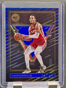 2023-24 Panini Recon #123 ONYEKA OKONGWU Blue Holo Parallel /99 Atlanta Hawks - Picture 1 of 3