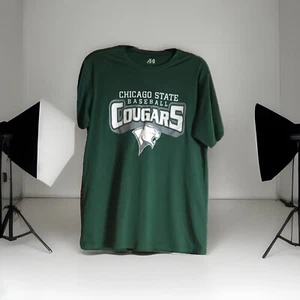 Team Issued CHICAGO STATE COUGARS BASEBALL Warm-Up Practice Tee SIZE M - Bild 1 von 5