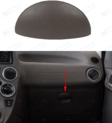 Fiat Panda Maniglia Leva Cassettino Cassetto Porta Oggetti Documenti Grigia