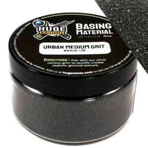 Huge Miniatures Basing Materials, Urban Medium Grit Diorama Ballast – 4oz Jar - Picture 1 of 3