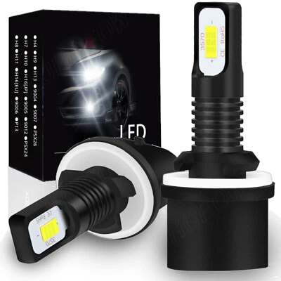 2X 880 881 889 Bombillas LED Antiniebla 6500K Super Blanco 120W 20000lm Brillante Foto 1 de 4