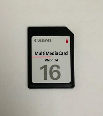 Canon 16MB Multi Media Memory Card MMC-16M - Image 1 of 2