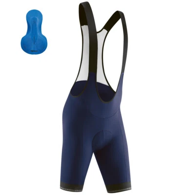 Gonso Herren Radhose Sitivo Bib Sitzpolster blue etheblue blau bis 6XL