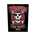 MISFITS BACK PATCH : BIKER NEW JERSEY : skull face Official Licenced Merch gift