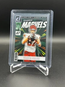 2024 Donruss Clearly Travis Kelce Gridiron Marvels #1 Case Hit SSP - Picture 1 of 2