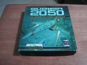 Commodore Amiga SUBWAR 2050 in Original Box UNTested for the A1200 system - Picture 1 of 13
