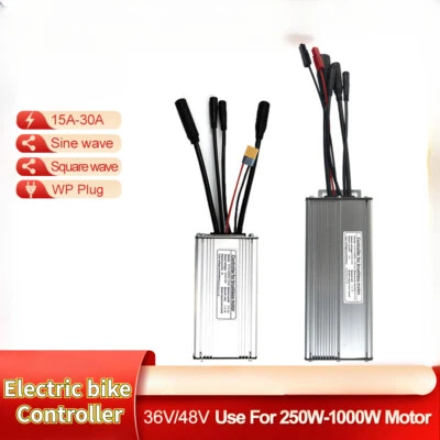Electric Bike Controller 15-30A Sinewave Squarewave Controller 36V 48V 250-1000W - Image 1 of 4