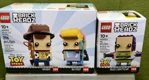 LEGO BrickHeadz Lot TOY STORY Buzz Lightyear Woody Bo Peep NEW Sealed - Picture 1 of 7