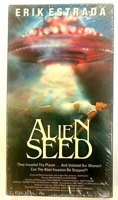 Alien Seed (VHS, 1994) Erik Estrada HEMDALE NEW SEALED RARE - Image 1 of 4