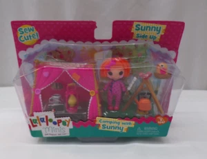2014 Lalaloopsy Minis 3" Play Set Camping With Sunny Side Up Ages 4+ New In Box - Picture 1 of 5