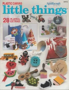 OOP!!! PLASTIC CANVAS LITTLE THINGS 28 DESIGNS - Picture 1 of 1