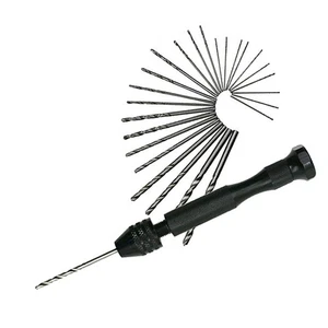 26 Pcs/Set Hand Twist Drill Twisting Pin Vise Tool Wire Gauge Bit - Bild 1 von 11