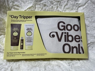 Sun Bum Day Tripper Travel Bag w/Lotion, Sunscreen, Lip Balm - NEW! - Image 1 of 2