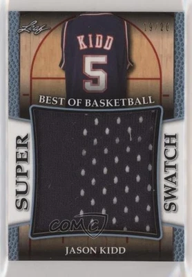 2016-17 Leaf Best of Basketball Unopened Edition Light Blue /20 Jason Kidd HOF - Image 1 of 2