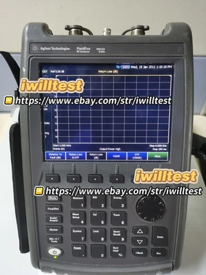 Agilent Keysight N9912A FieldFox 6GHz RF Cable Antenna Combination Analyzer /*IW - Image 1 of 4