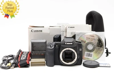 【Top Mint w /Box】 Canon EOS 50D 15.1 MP Digital SLR Camera Black Body From JAPAN - Image 1 of 4