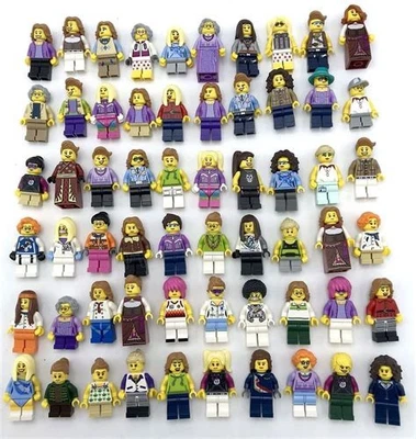 ☀️NEW 10 Lego "GIRL" Minifigure RANDOM From Huge Lot minifig bulk lot friends - Image 1 of 3