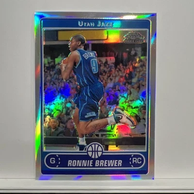 2006-07 Topps Chrome - Ronnie Brewer Refractor Rc #200 Rookie - Image 1 of 2