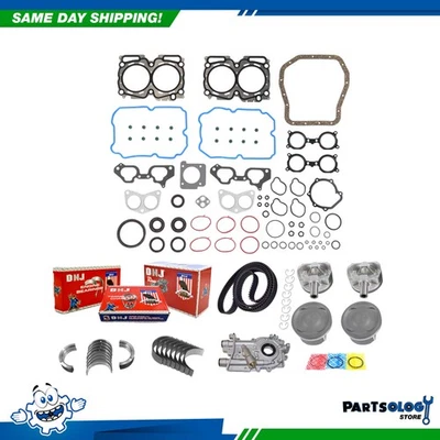 Главный комплект для восстановления двигателя DNJ EK720M для 04–06 Subaru Baja 2,5 л H4 DOHC 16 В - Изображение 1 из 4