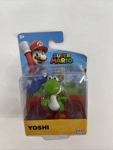 Jakks Pacific World of Nintendo Super Mario, minifigure da 2,5 pollici - Yoshi - Foto 1 di 5