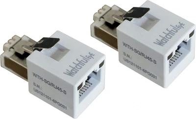 WTH-SG/RJ45-S X2Pcs Direct in Line Plug-In Ethernet Surge Protector - Image 1 of 4