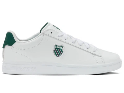 K-Swiss COURT SHIELD II Herren Weiß Sneakers Sportschuhe Alltag (04412-130-M) - Bild 1 von 4