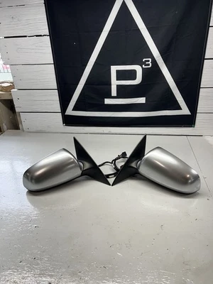 2007-2008 Audi S6 Sport Mirrors (Brushed Look) OEM Pair - Imagem 1 de 4