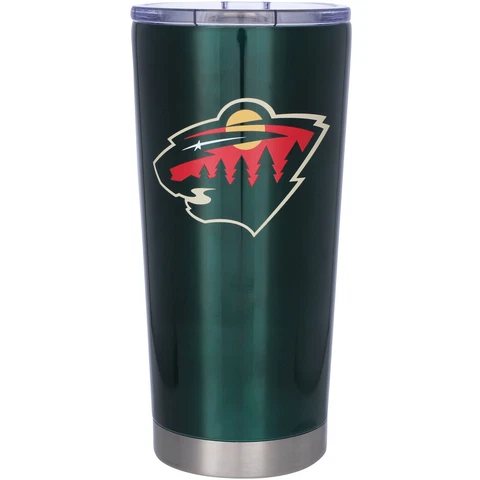 Minnesota Wild 20oz. Letterman Tumbler Cover