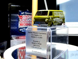 HOTWHEELS..33RD COLLECTORS CONVENTION...MAKE A WISH..DODGE A100..low/53 of 600 - Picture 1 of 4