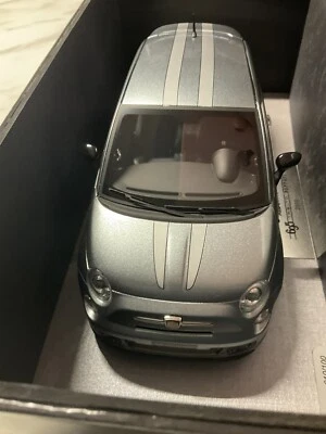 BBR 1:24 695 Abarth Ferrari Tribute Titanium Grey N.10 Of 100pcs - Immagine 1 di 4