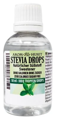 Edulcorante de stevia natural 100% puro | Gotas de stevia pura sabor... Foto 1 de 2