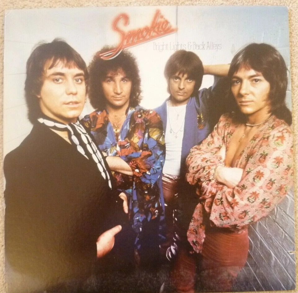 Smokie Bright Lights And Back Alleys 1977 US Vinyl LP + Inner RS-1-3029 VG+/VG+ - Image 1 of 4
