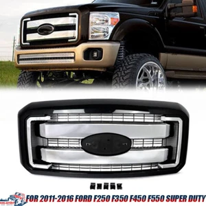 Tuxedo Black Frame Grille Assembly For 2011-2016 F250 F350 F450 F550 Super Duty - Picture 1 of 7