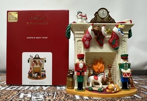 Hallmark Keepsake 2021 Edición Especial Santa's Next Stop Ornamento Nuevo - Imagen 1 de 4