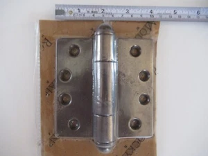 Rocky Mountain Hardware 4" concealed bearing butt Hinge 7/8 Barrel Dome Cap - Picture 1 of 2