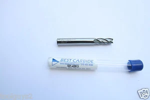 "BEST CARBIDE 4 FLAUTA APLICACIÓN UNIVERSAL 9/32" (.2812) MOLINO FINAL ""NUEVO"" - Imagen 1 de 1