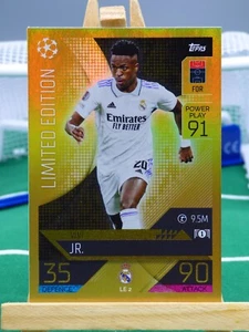 Carte Topps Match Attack #LE 2 Vini JR Limited Edition - Foto 1 di 3