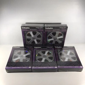 5 x Verbatim DVD+R Recordable Digital Movie Sealed 3 Pack 4.7 GB - Zdjęcie 1 z 7