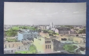 RPPC Monterey Mexiko Vogelperspektive handkolorierte Postkarte 1930er Jahre - Bild 1 von 2