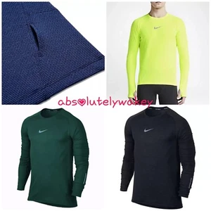 Camiseta para correr de manga larga Nike AeroReact Dri-Fit con orificios para los pulgares - Imagen 1 de 25
