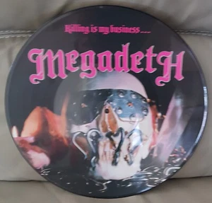 Megadeth - Killing Is My Business - 12" Picture Disc - EX/NM - Picture 1 of 2