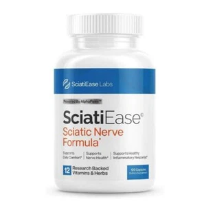 Fórmula del nervio ciático SciatiEase Labs 120 cápsulas - ¡Nuevo! Exp 12/26 - Imagen 1 de 7