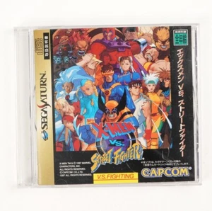 X-Men Vs. Street Fighter Sega Saturn SS Japan Import US Seller - Picture 1 of 6