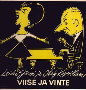 Leida Jarvi Olaf Kopvillem Estonian Vinyl LP Album 3404 Merit Rec Viise Ja Vinte - Picture 1 of 4