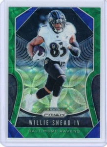 2019 Prizm Green Scope #68 WILLIE SNEAD IV 23/75 Baltimore Ravens - Picture 1 of 2